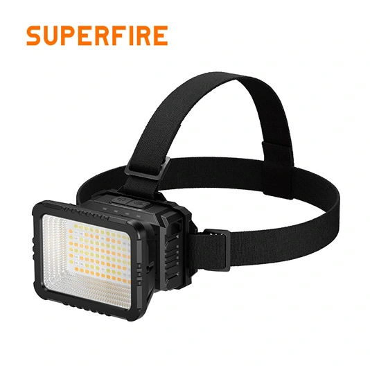 SUPERFIRE FL01 100 LEDヘッドランプ