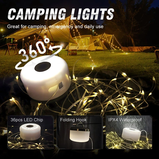 SUPERIFER LT01キャンプひもライト