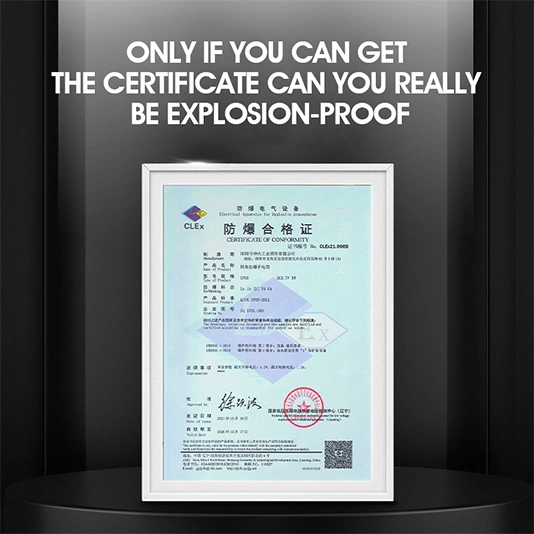 SUPERFIRE EP03プロの防爆照明