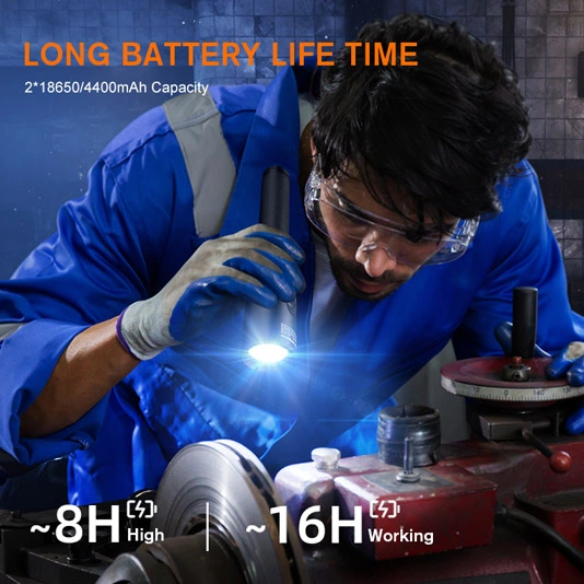 SUPERFIRE新しいD6防爆LED懐中電灯