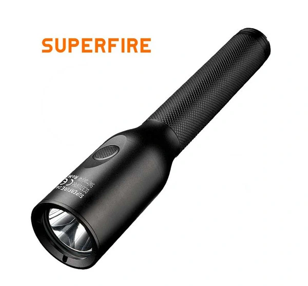 SUPERFIRE新しいD6防爆LED懐中電灯