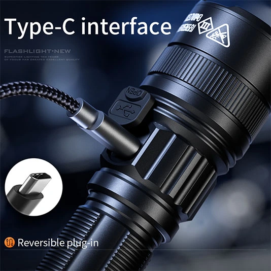 SUPERFIRE F2-X Zoomable Flahlight