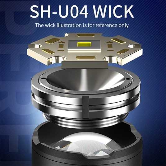 SUPERFIRE M35ズーム可能なフラライト