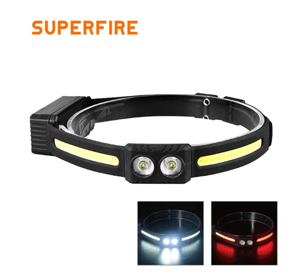 さまざまな照明ニーズのための多機能HE03誘導ヘッドライト