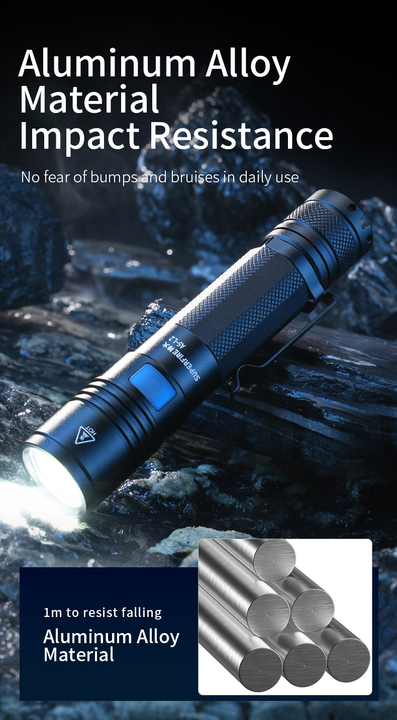 Details of SUPERFIRE New A5-L2 EDC Flashlight