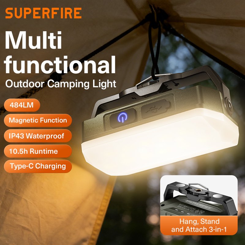 SUPERFIRE T68 Camping Lights - 翻译中...